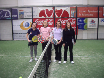 Jugadores de la final Femenina.