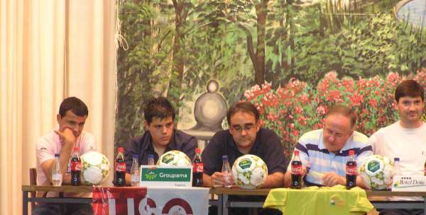 Deportistas presentes en el Colegio Santa Isabel de Alba de Tormes