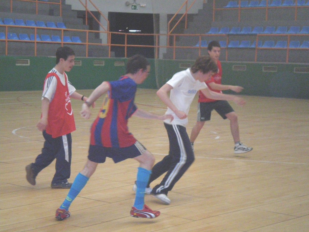 Partidillo de futbol sala